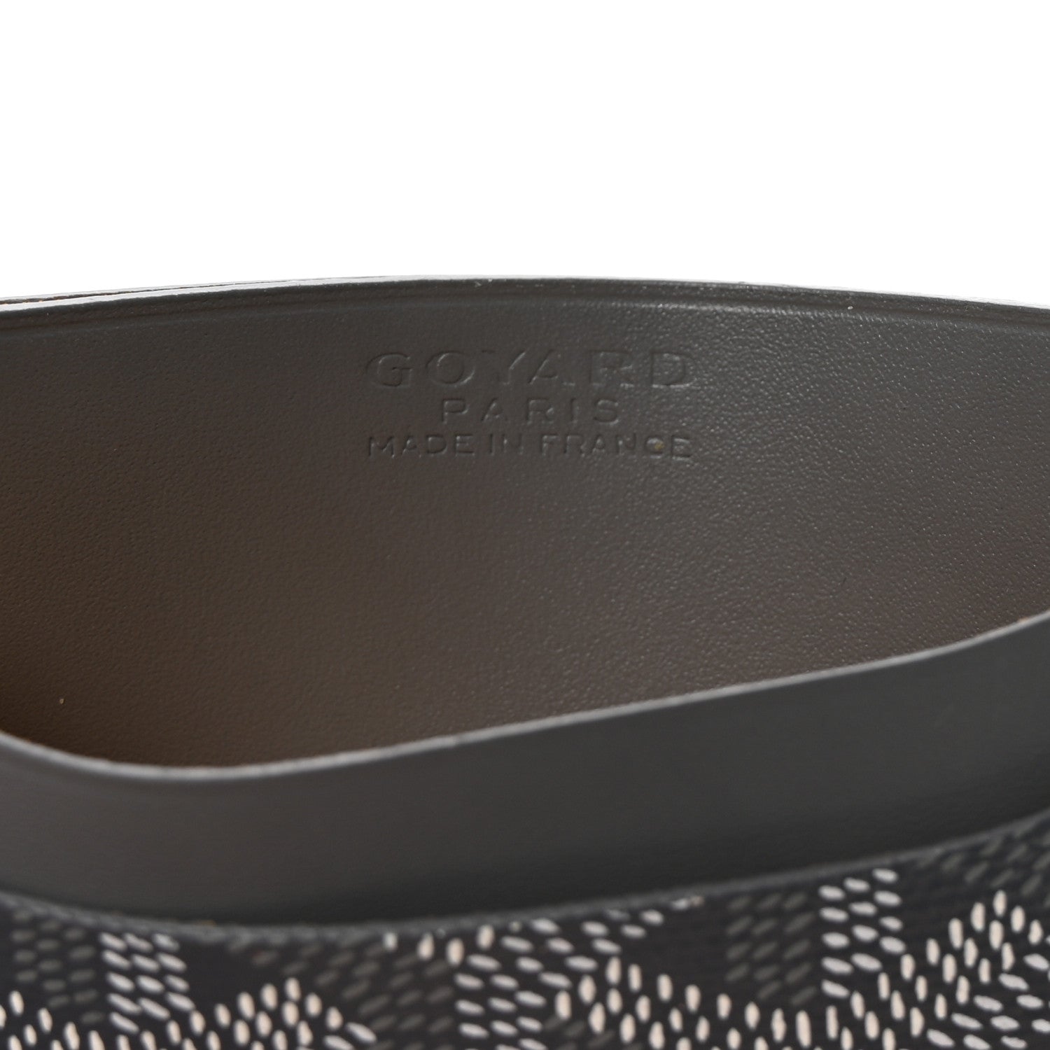 Goyard Goyardine Saint Sulpice Card Holder Grey 6 of 7