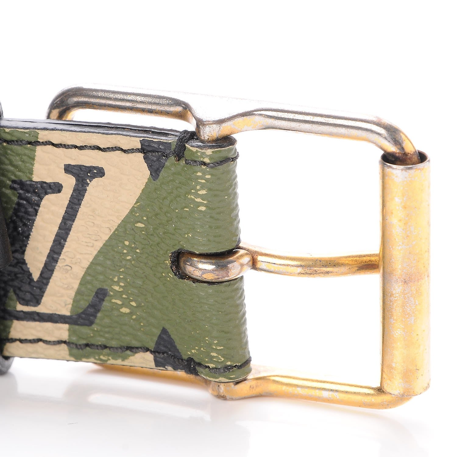Louis Vuitton Monogramouflage Belt 90 36 10 of 10