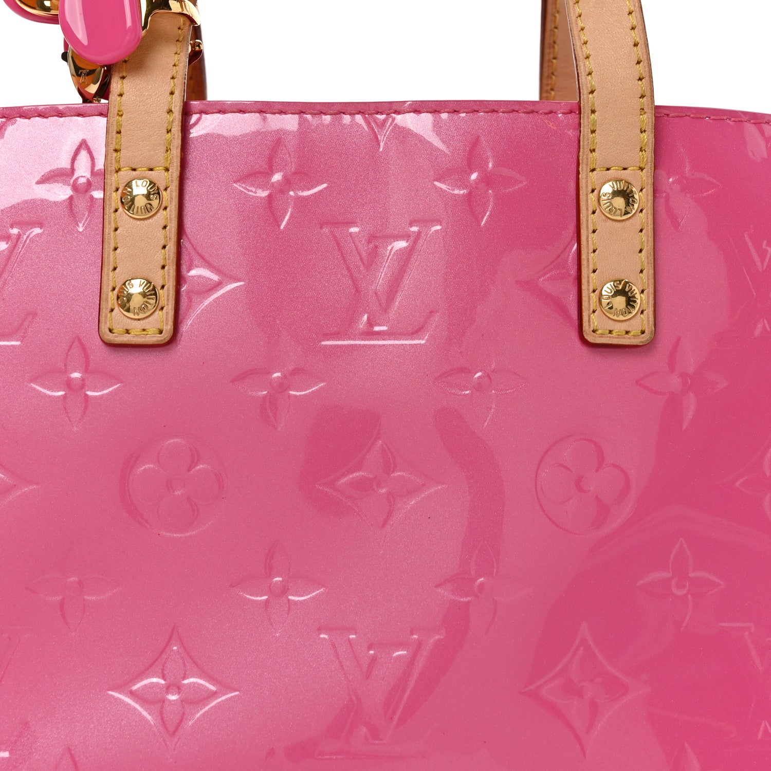 Louis Vuitton Vernis Reade PM NM Neon Pink 7 of 10