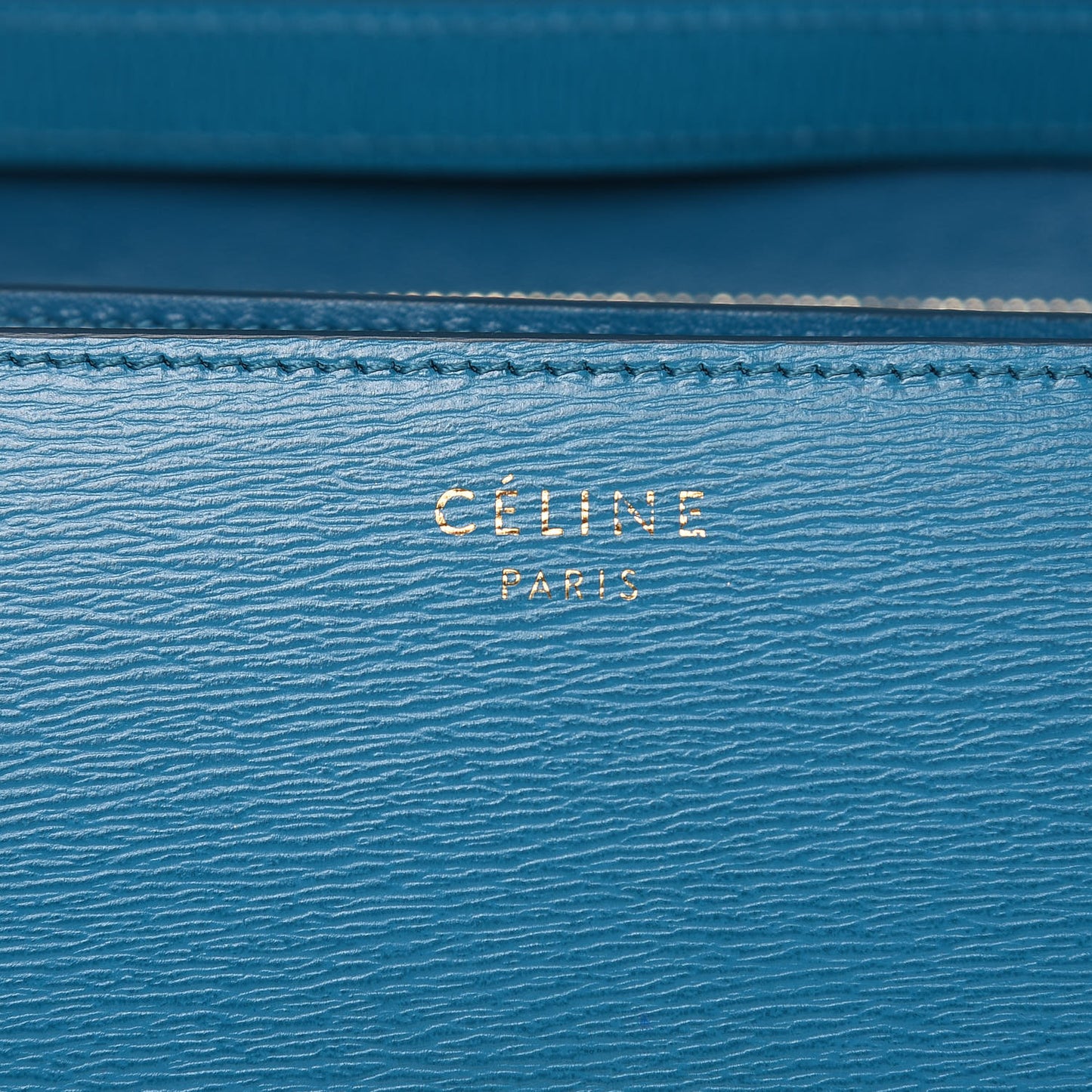 Liege Calfskin Medium Classic Box Flap Bag Turquoise