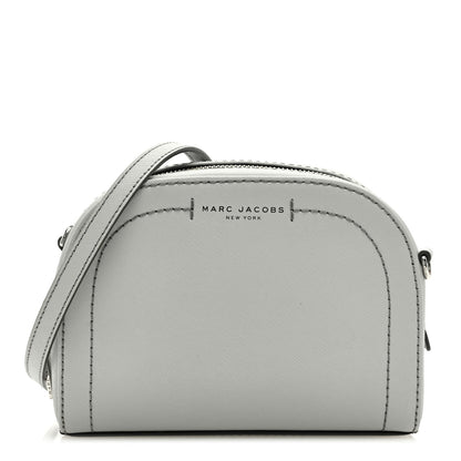 Marc Jacobs Saffiano Playback Boxed Dome Crossbody Grey 1 of 10