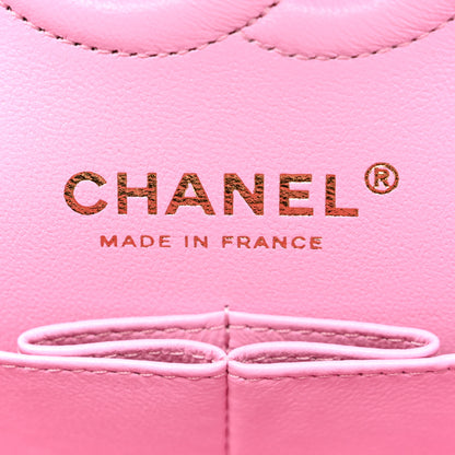 Chanel Caviar Quilted Small Double Flap Pink 6 of 10