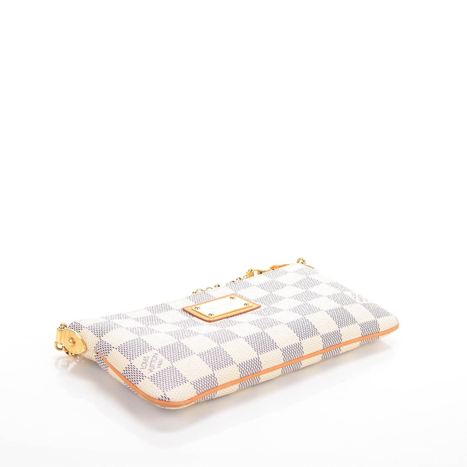 Louis Vuitton Damier Azur Pochette Milla MM 4 of 7