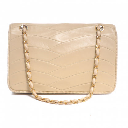 Chanel Lambskin Small Double Flap Beige 3 of 8