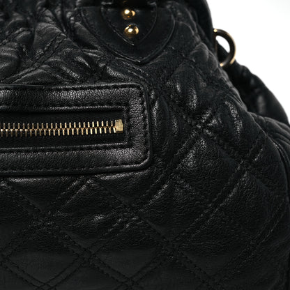 Marc Jacobs Calfskin Quilted Stam Black 8 of 15