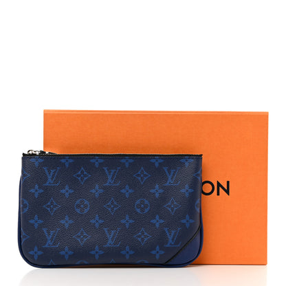 Louis Vuitton Taigarama Trio Messenger Small Pochette Cobalt 8 of 8