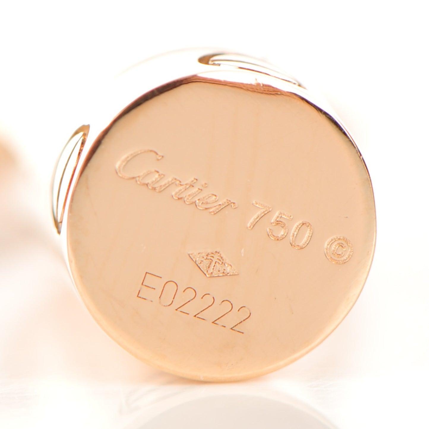 18K Pink Gold LOVE Screwdriver Pendant