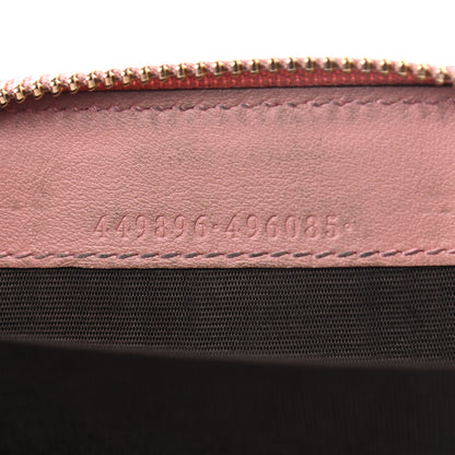 Gucci Microguccissima Zip Around Card Case Soft Pink 7 of 7