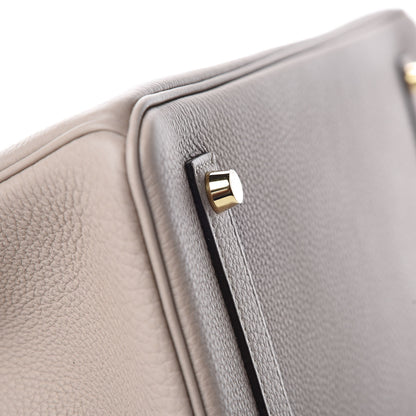 Hermes Togo Birkin 35 Gris Tourterelle 7 of 34