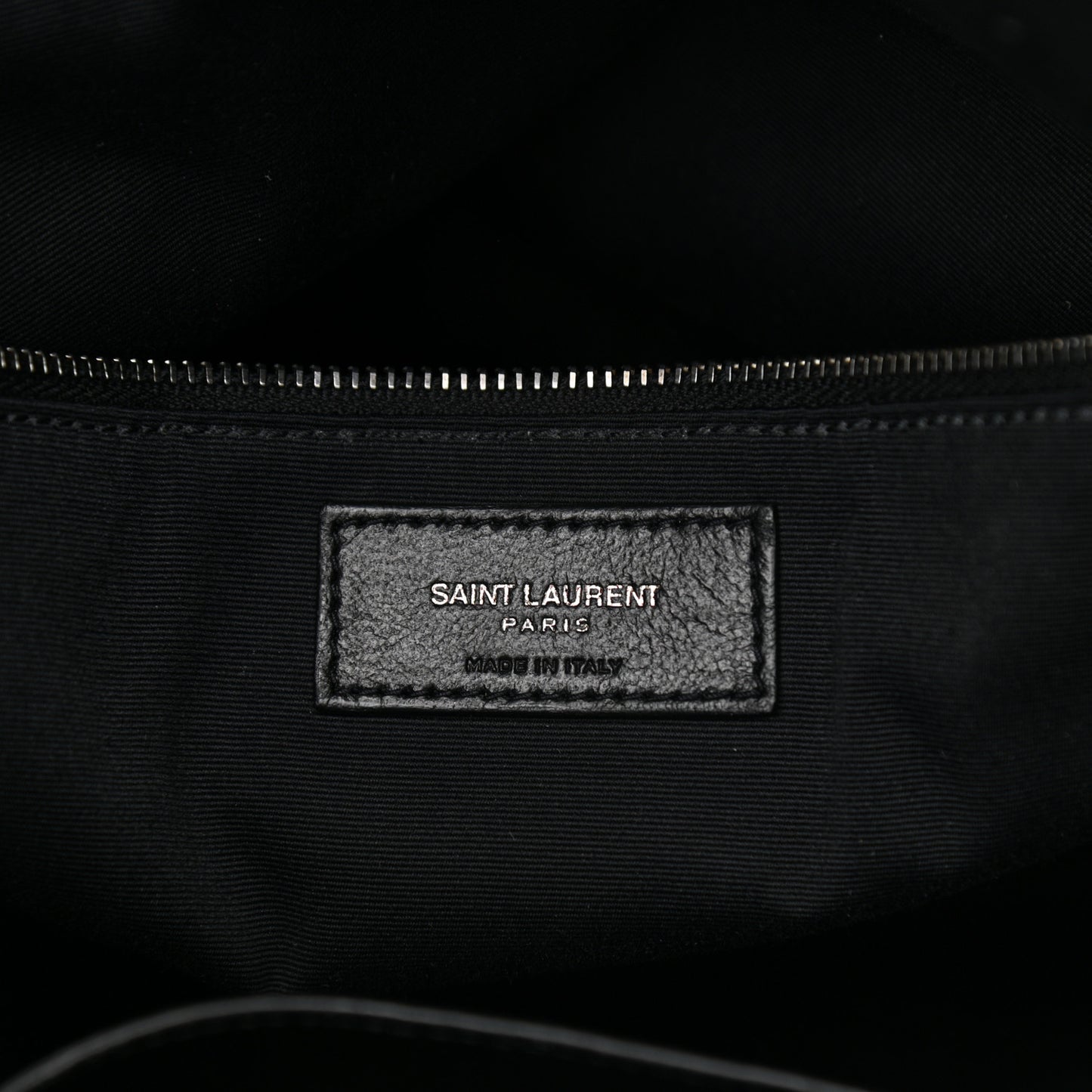 Crinkled Calfskin Matelasse Monogram Medium Niki Shopper Tote Black