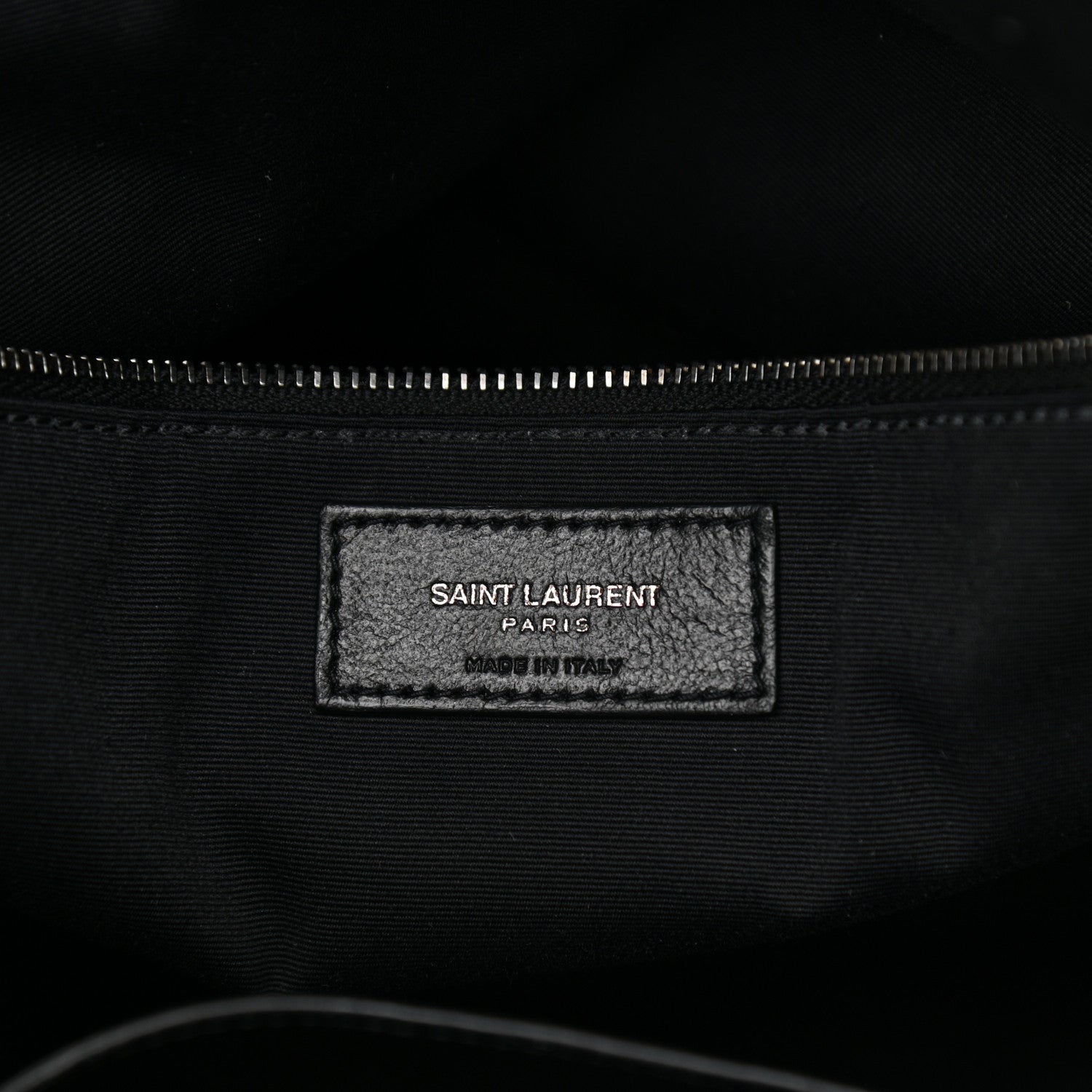 Saint Laurent Crinkled Calfskin Matelasse Monogram Medium Niki Shopper Tote Black 6 of 11