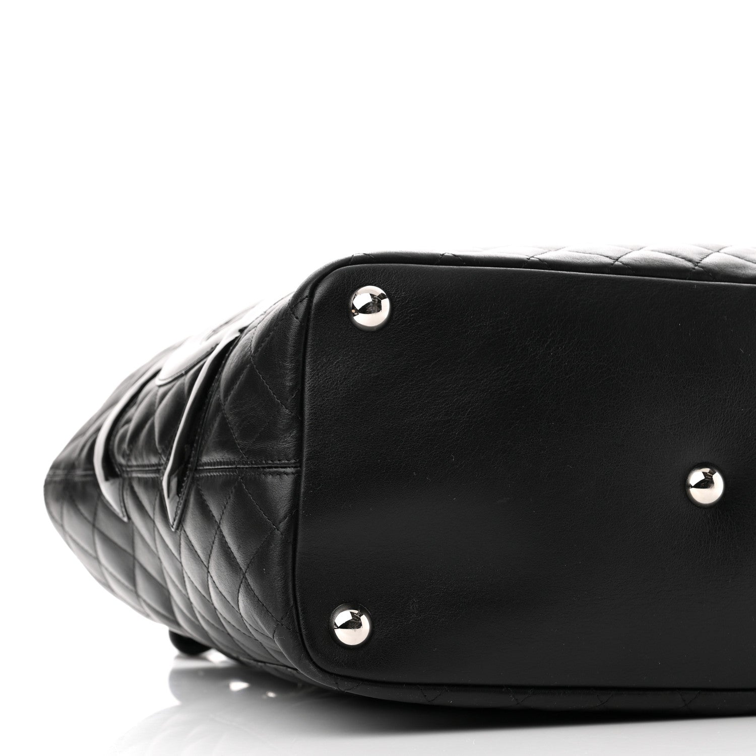 Chanel Calfskin Quilted Large Cambon Tote Black 9 of 15