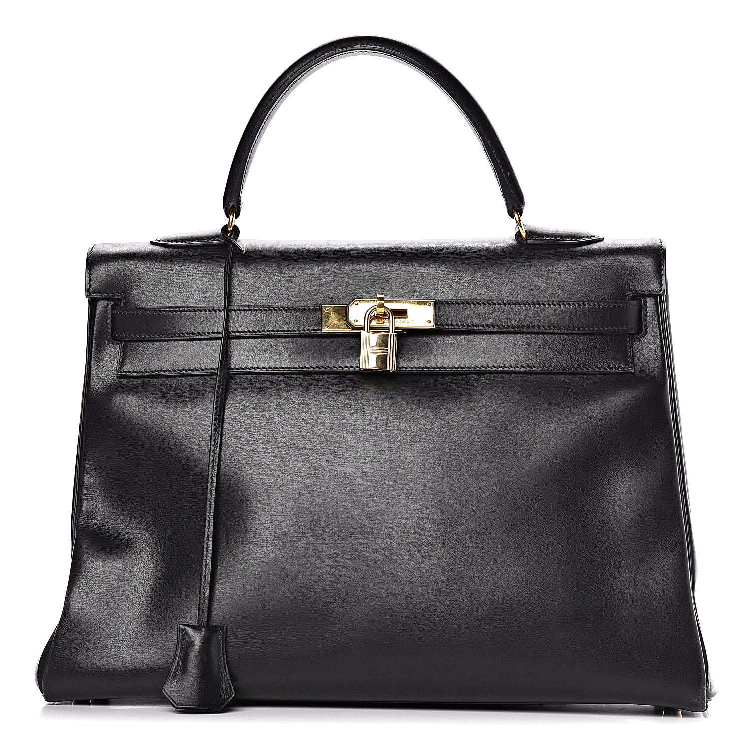 Hermes Box Kelly Retourne 35 Black 1 of 37