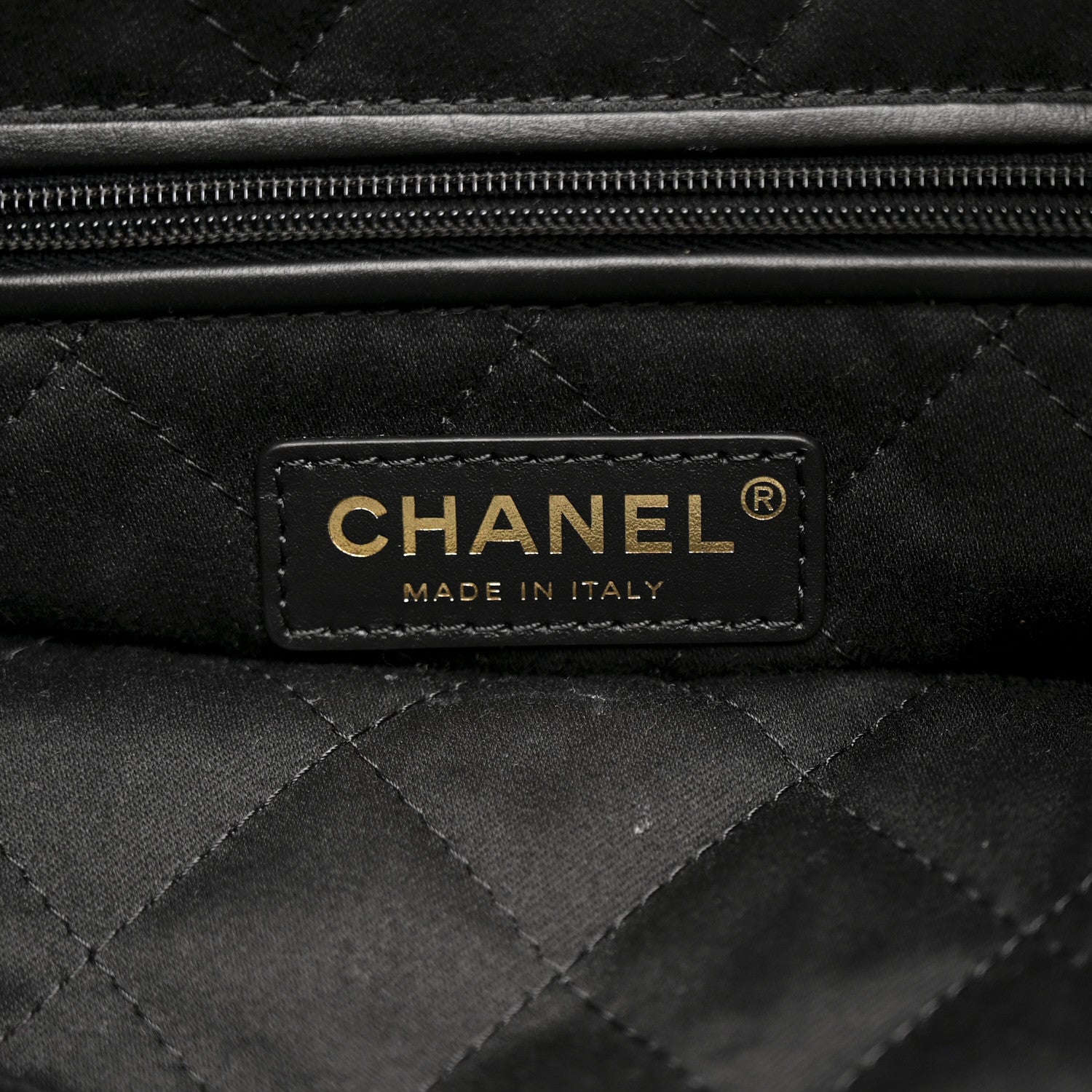 Chanel Shiny Calfskin Quilted Small Chanel 22 Black 7 of 11
