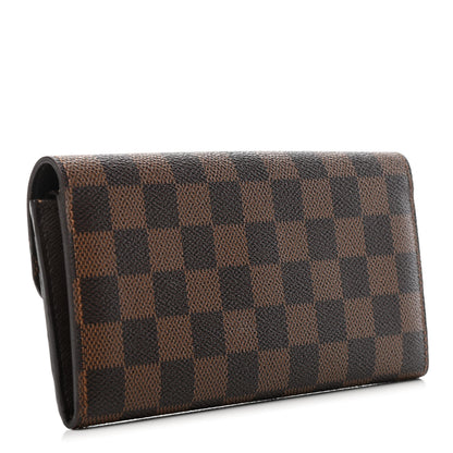 Louis Vuitton Damier Ebene Emilie Wallet 2 of 4