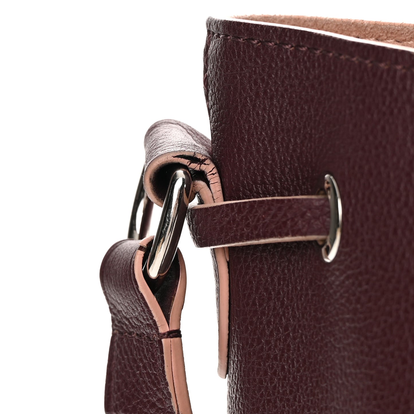 Calfskin Lockme Bucket Prune