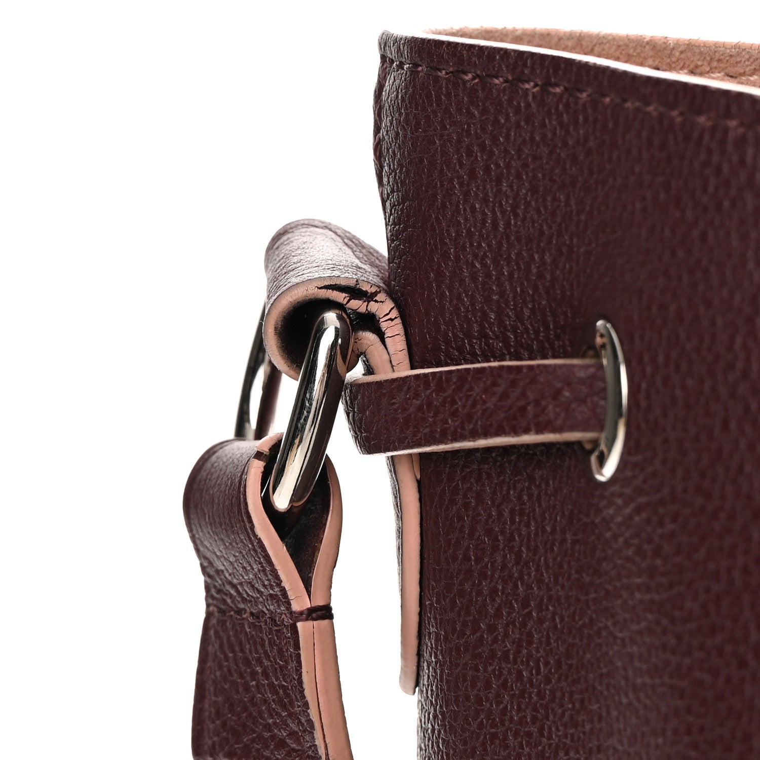 Louis Vuitton Calfskin Lockme Bucket Prune 17 of 21