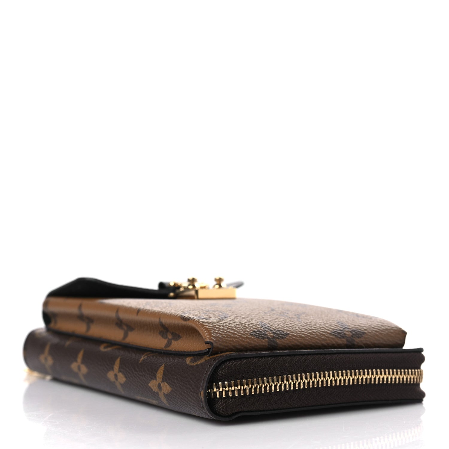 Louis Vuitton Reverse Monogram Metis Vertical Zippy Wallet 5 of 9