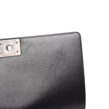 Chanel Lambskin Quilted Large Boy Flap Black 11 of 16