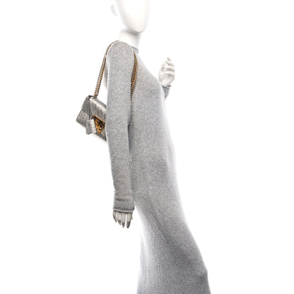 Gucci Galassia Small Padlock Shoulder Bag Argento 2 of 13