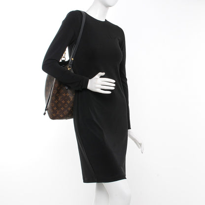 Louis Vuitton Monogram Neonoe MM Black 2 of 7