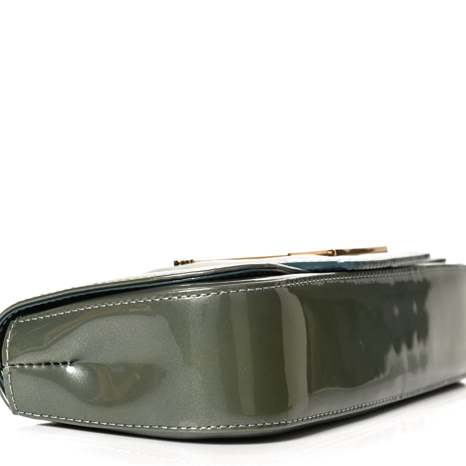 Louis Vuitton Patent Sobe Clutch Givre 10 of 11