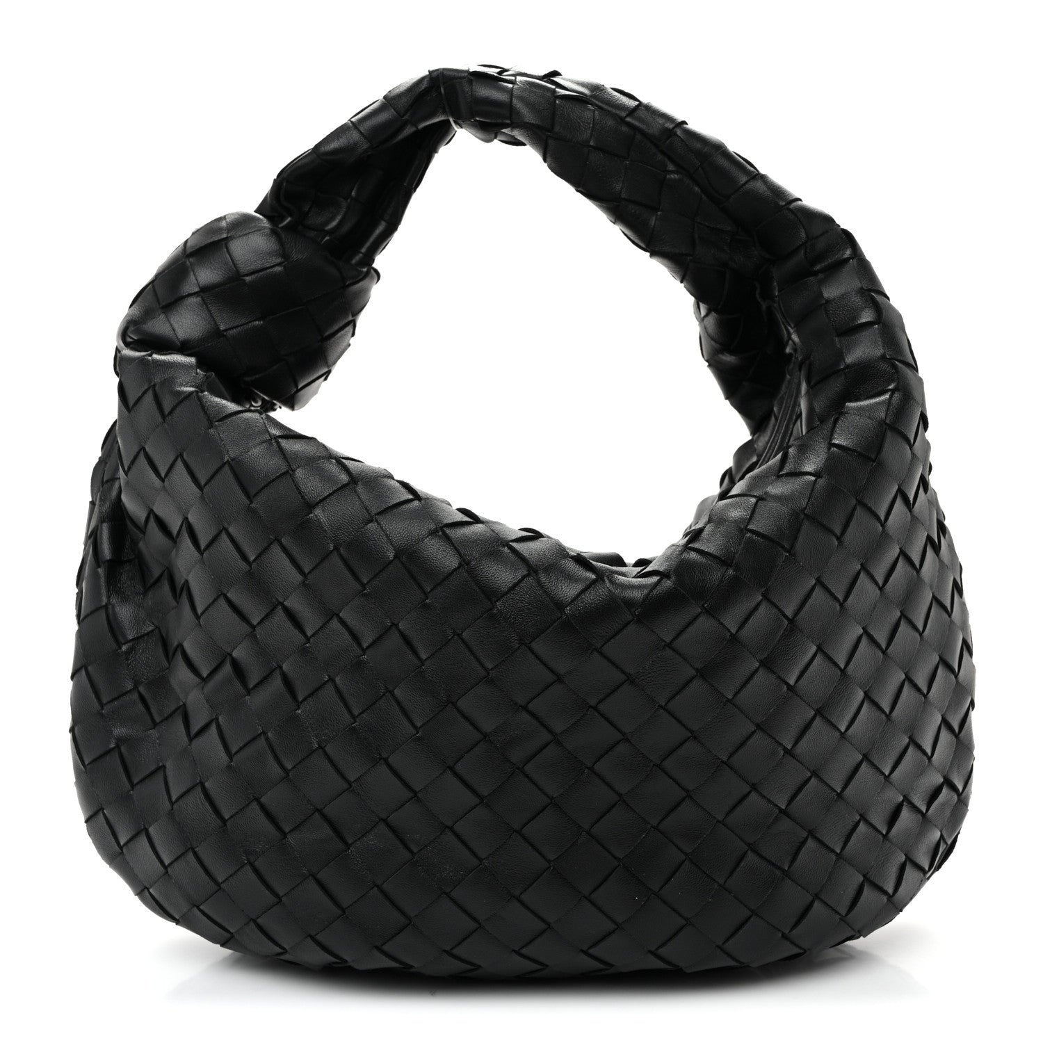 Bottega Veneta Nappa Intrecciato Teen Jodie Hobo Black 1 of 10