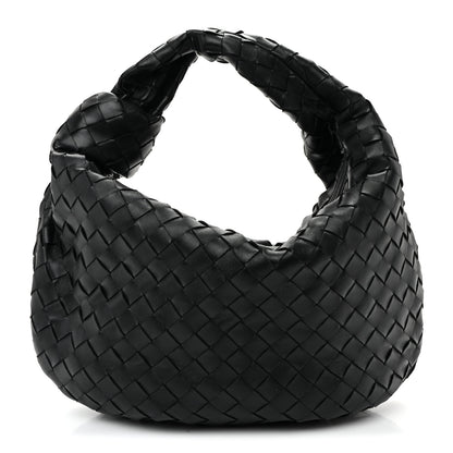 Bottega Veneta Nappa Intrecciato Teen Jodie Hobo Black 1 of 10