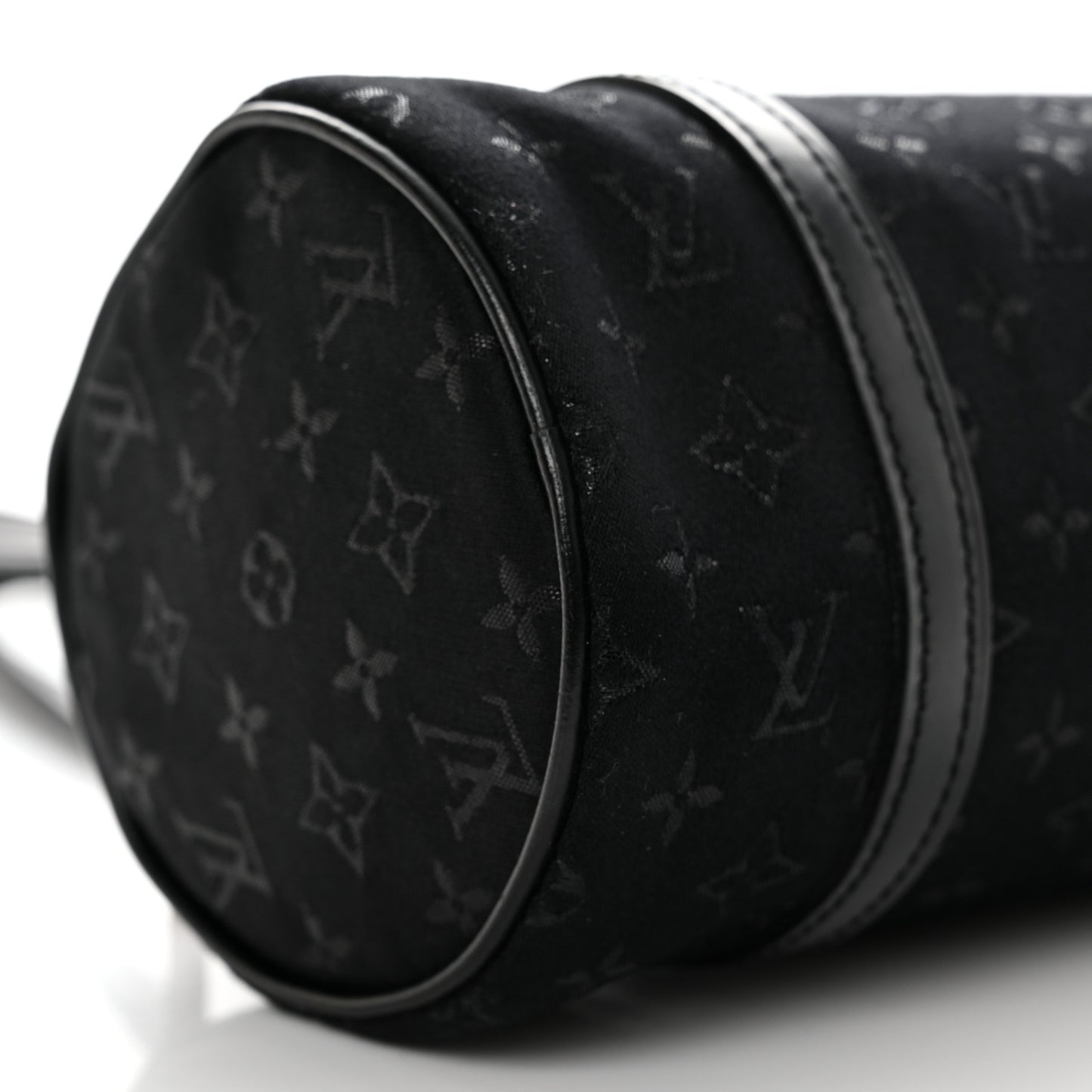 Satin Monogram Mini Papillon Black