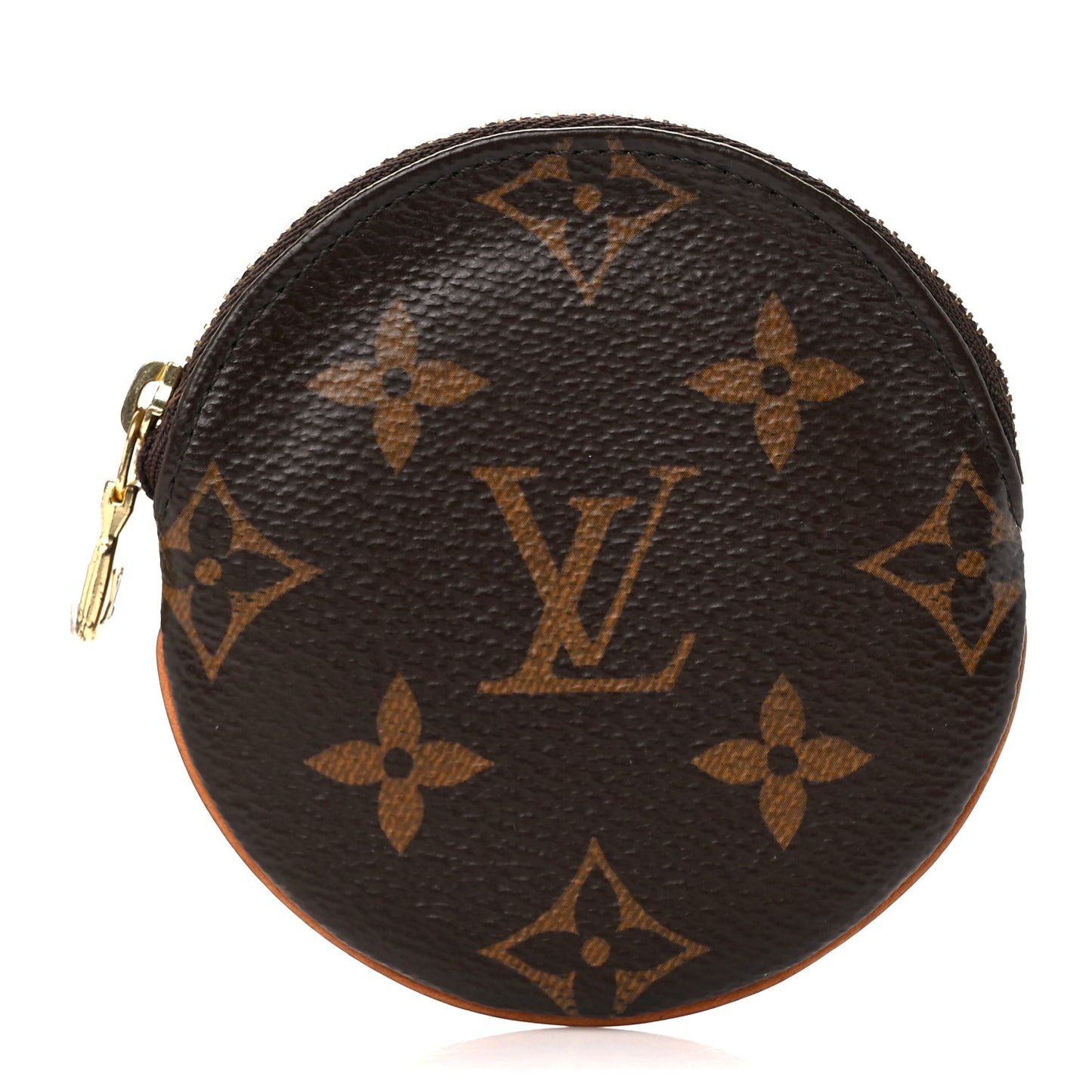 Monogram Round Coin Purse