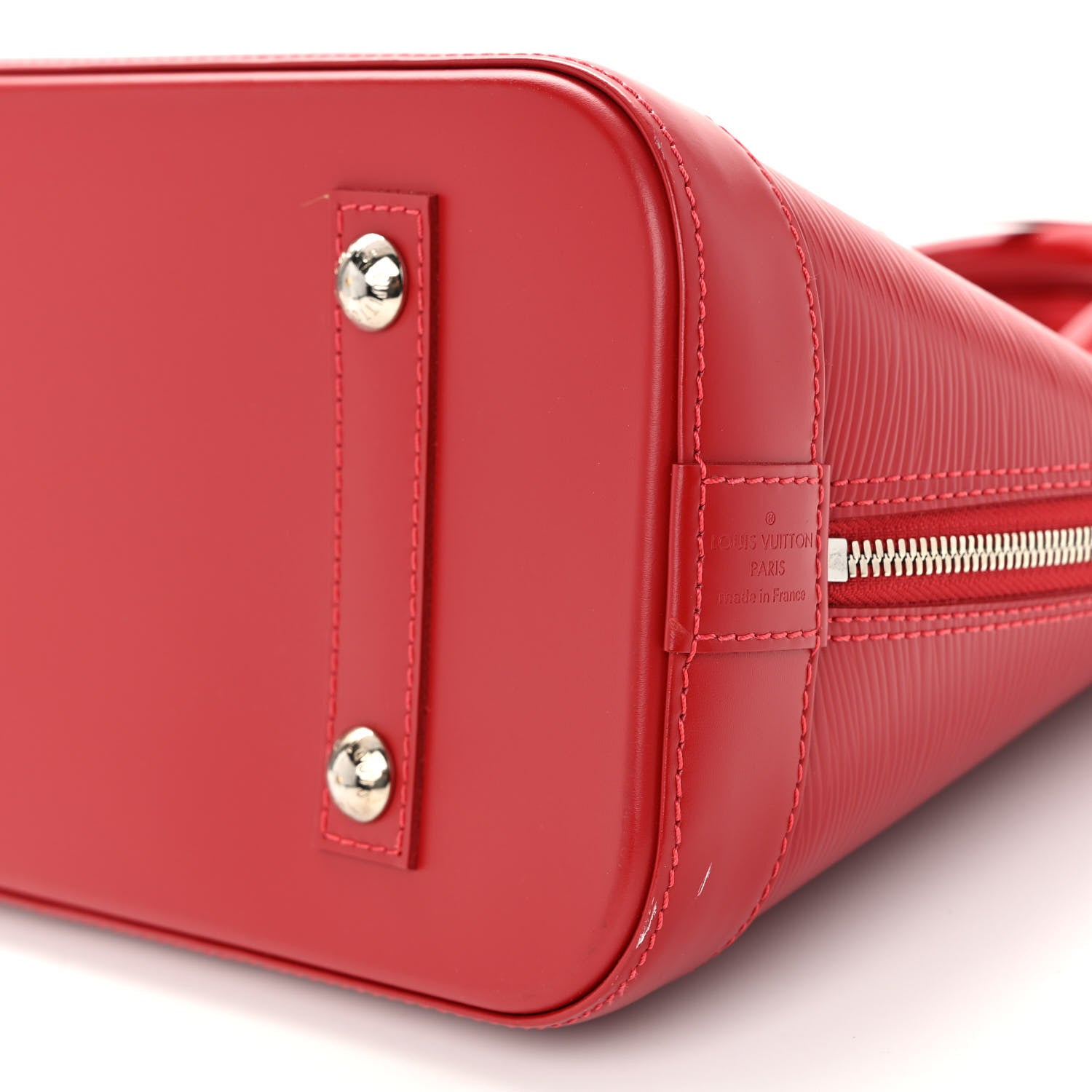 Louis Vuitton Epi Alma PM Carmine 9 of 10