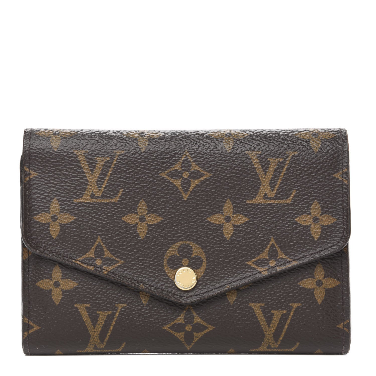 Louis Vuitton Monogram Sarah Compact Wallet 1 of 8