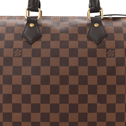 Louis Vuitton Damier Ebene Speedy 30 8 of 12