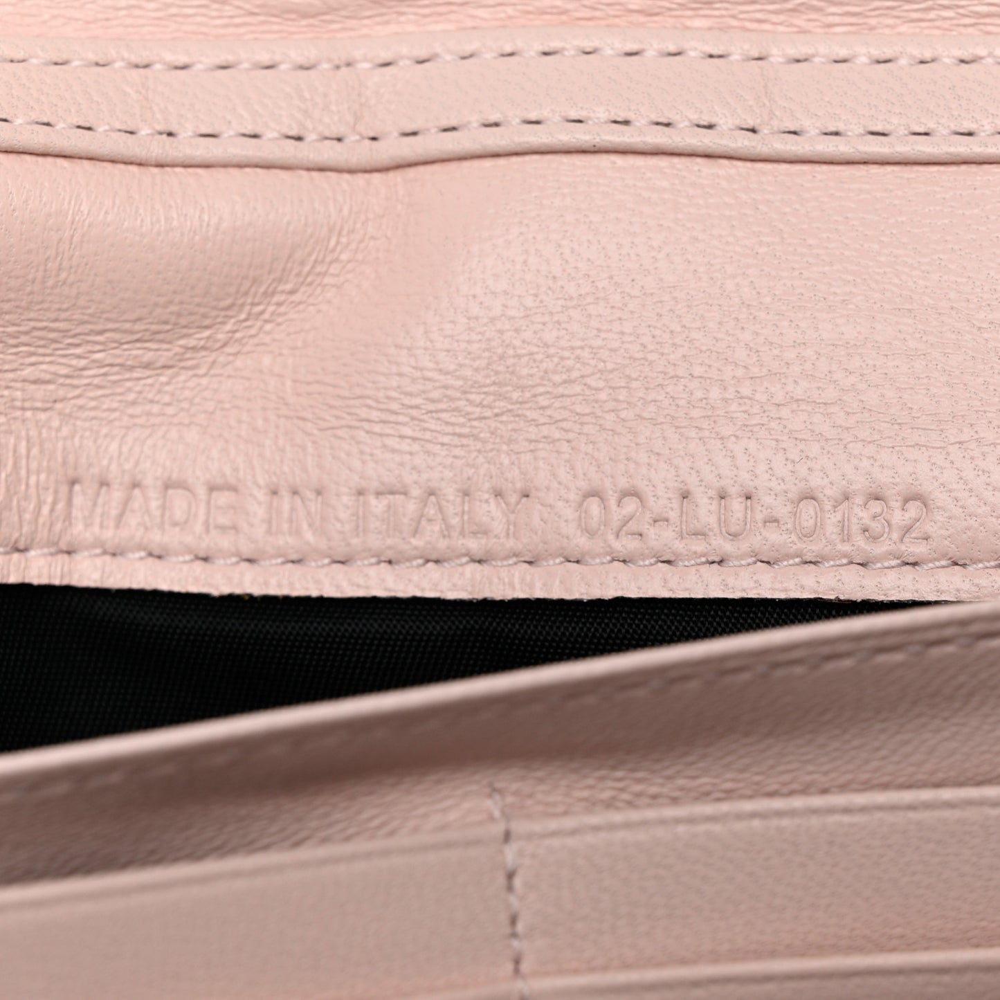 Lambskin Cannage Lady Dior Rendezvous Wallet On Chain Light Pink