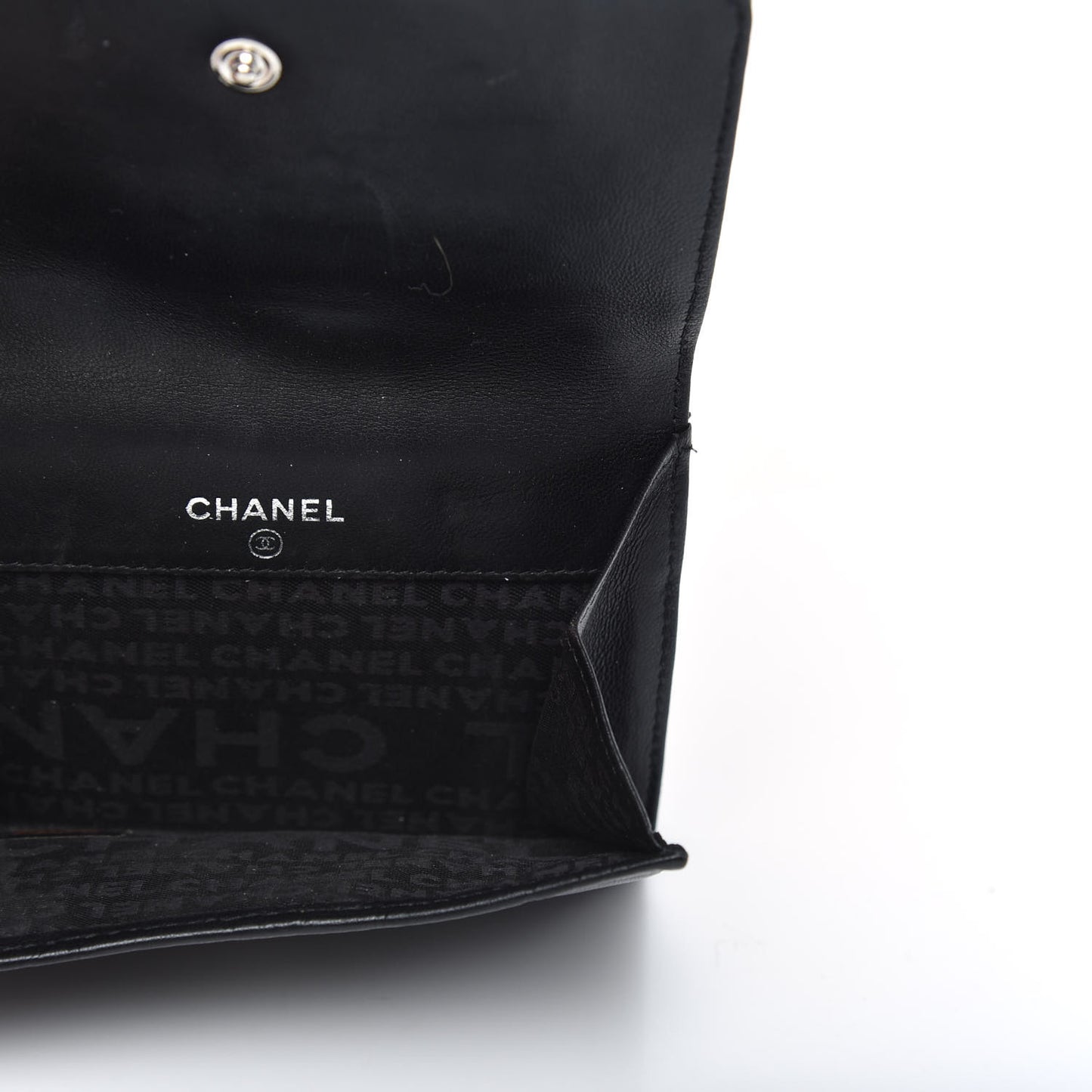 Lambskin Precious Symbols French Wallet Black