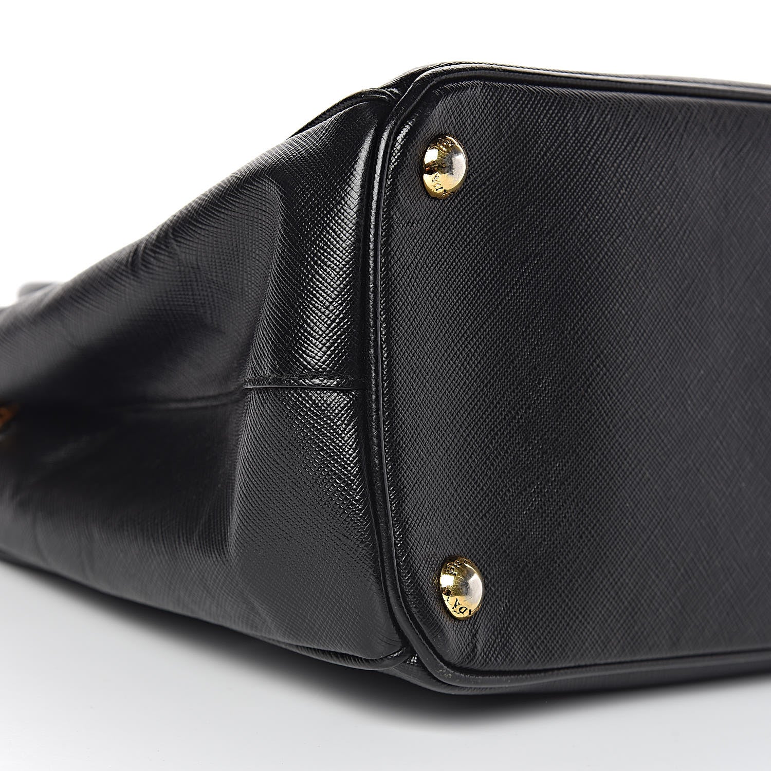 Prada Saffiano Small Galleria Double Zip Tote Black 10 of 12