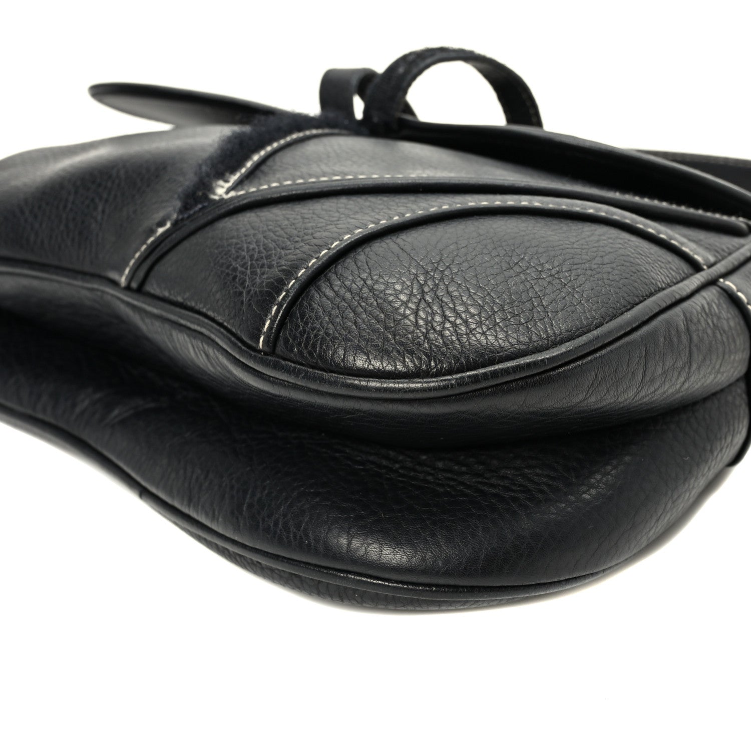 Christian Dior Calfskin Double Saddle Bag Black 10 of 10