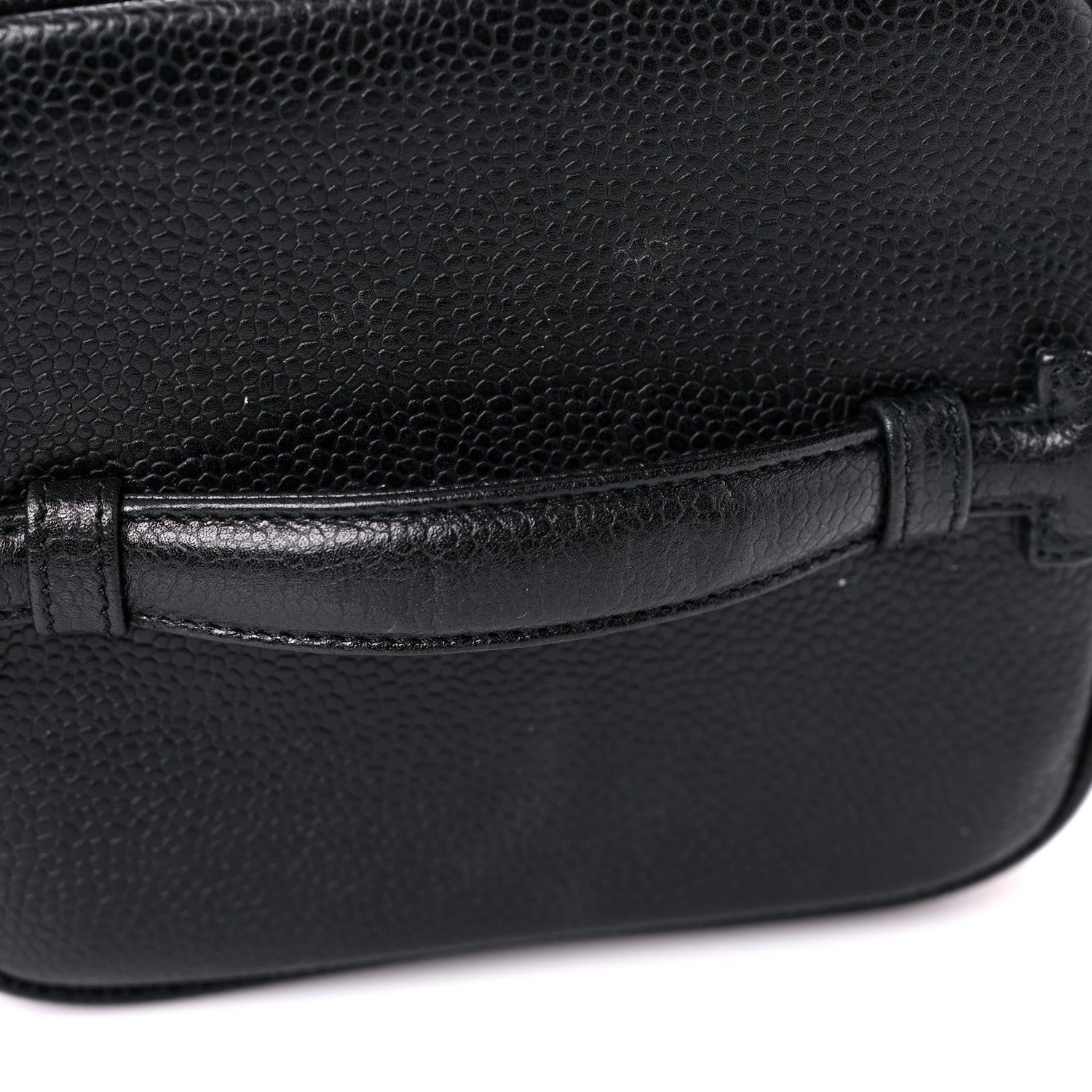 Chanel Caviar Vanity Cosmetic Case Black 13 of 13
