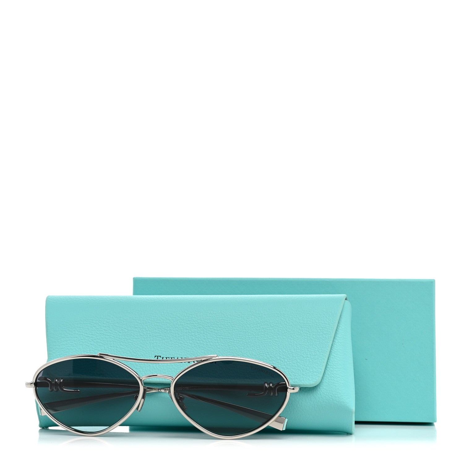 Tiffany Metal Knot Sunglasses TF3117 Silver 8 of 8