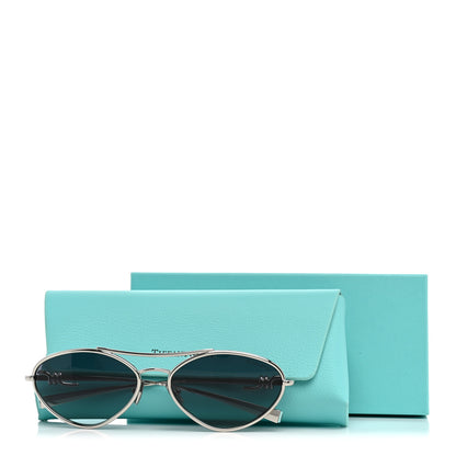 Tiffany Metal Knot Sunglasses TF3117 Silver 8 of 8