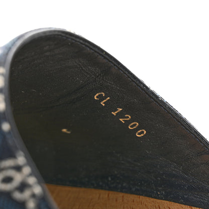 Louis Vuitton Jacquard Since 1854 Cottage Clog Mules 40 Blue 9 of 12