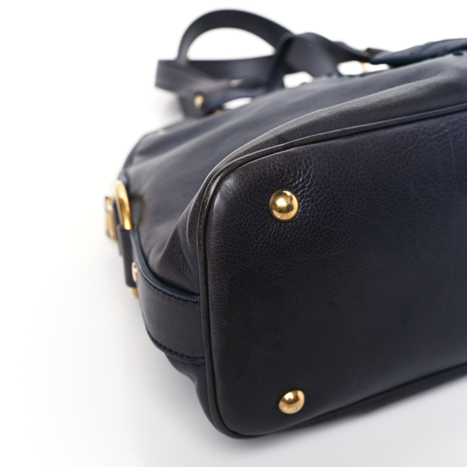 Saint Laurent Calfskin Large Muse Navy Blue 8 of 10