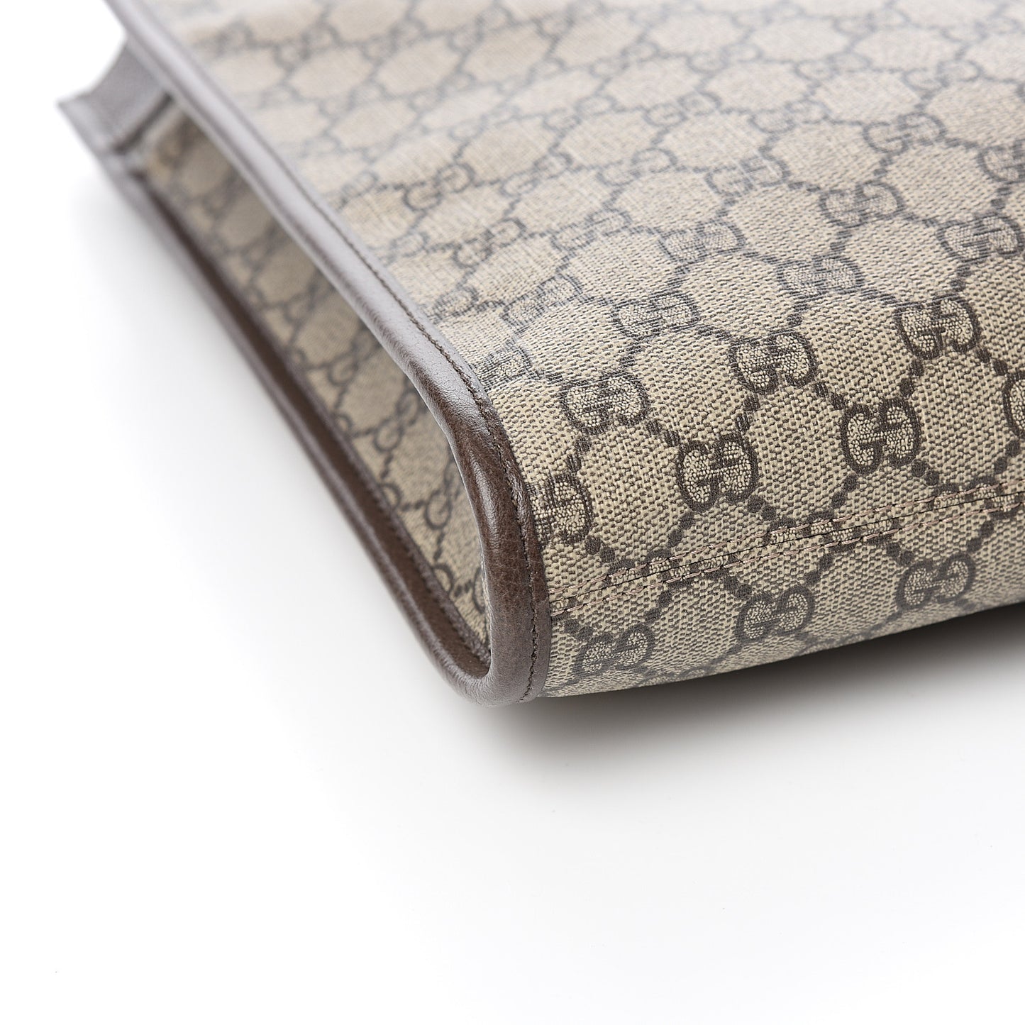 GG Supreme Monogram Large Rajah Chain Tote Beige New Acero