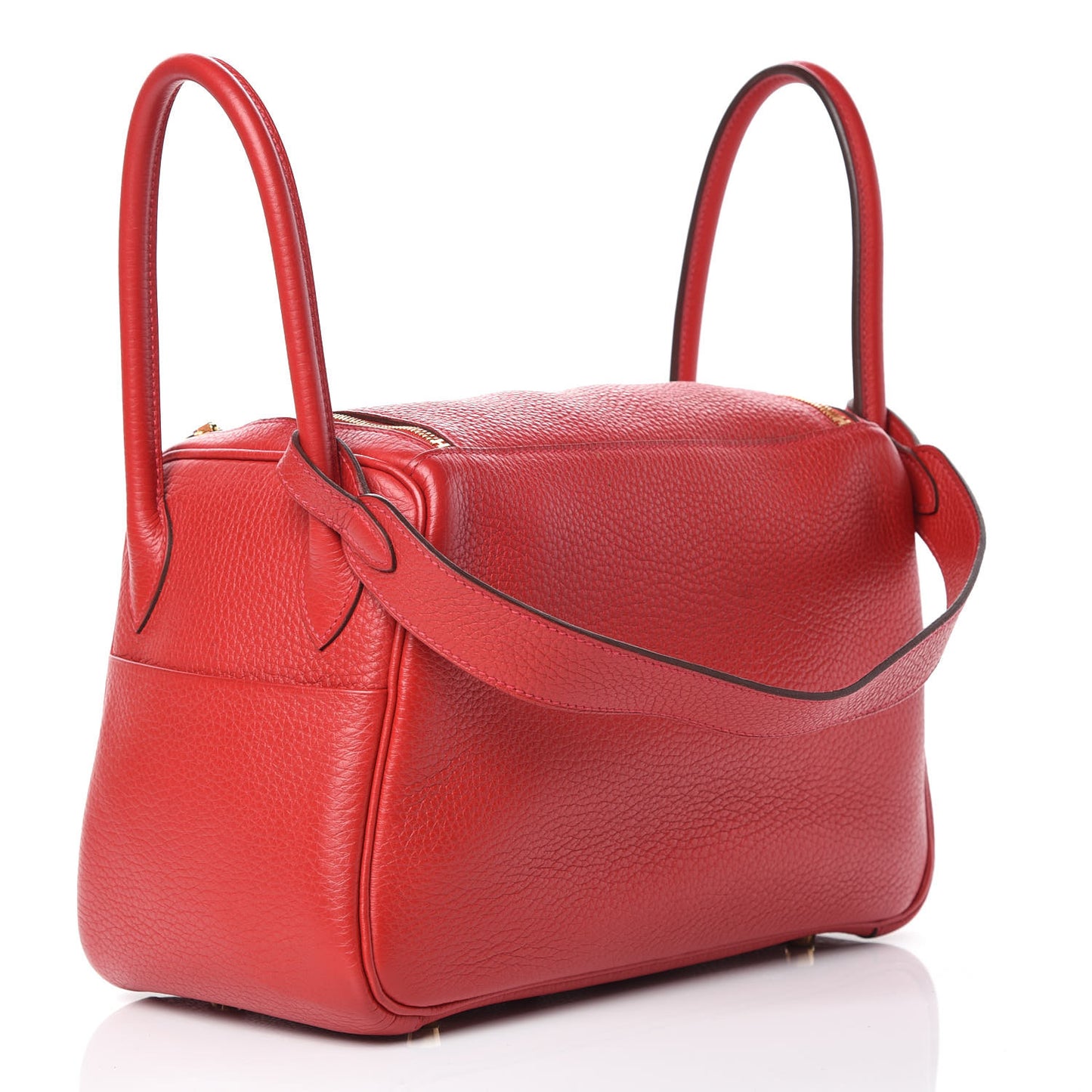 Taurillon Clemence Lindy 26 Rouge Casaque