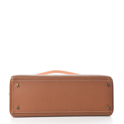 Hermes Togo Kelly Retourne 32 Gold 6 of 36