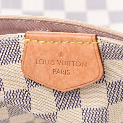 Louis Vuitton Damier Azur Graceful MM Rose Ballerine 6 of 14