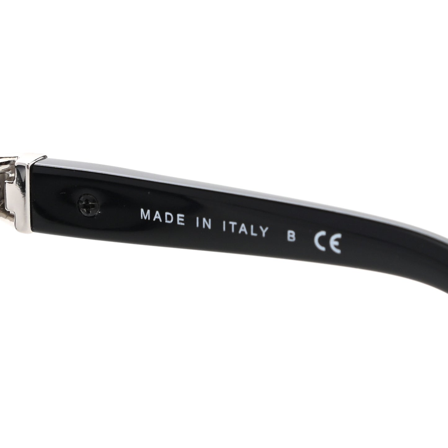 Cat Eye Chain Sunglasses 5260-Q Black