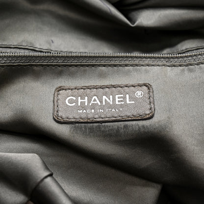Chanel Snakeskin Rock and Chain Hobo Black 6 of 12