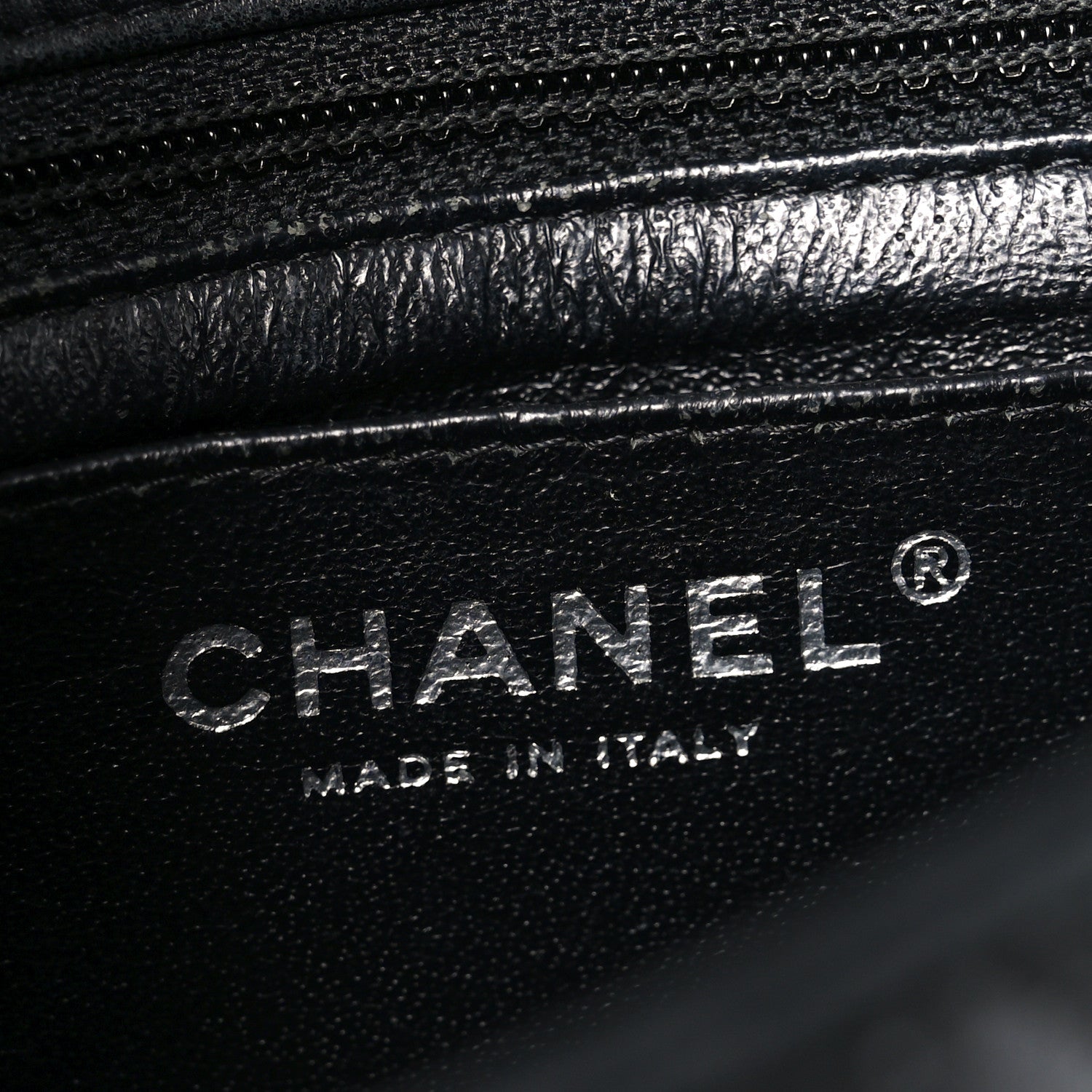 Chanel Lambskin Quilted Mini Square Flap Black 6 of 10