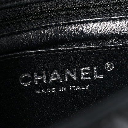 Chanel Lambskin Quilted Mini Square Flap Black 6 of 10